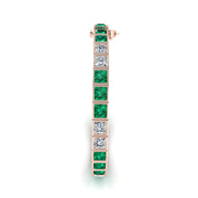 Stellar Tennis Bracelet - Emerald Princess