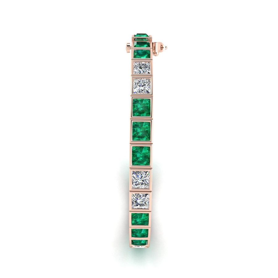 Stellar Tennis Bracelet - Emerald Princess