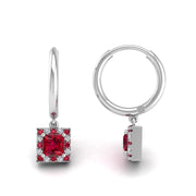 Mystic Hoop Earrings - Halo - Ruby Princess