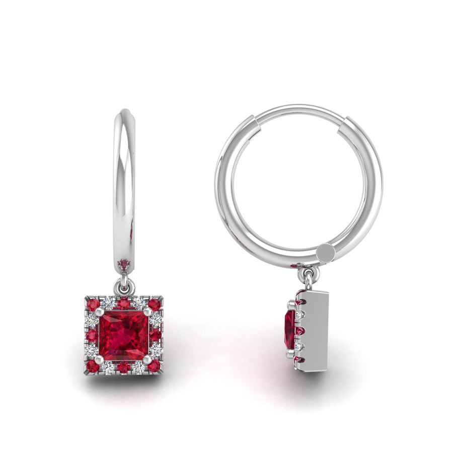 Mystic Hoop Earrings - Halo - Ruby Princess