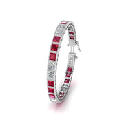 Stellar Tennis Bracelet - Ruby Princess