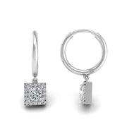 Mystic Hoop Earrings - Halo - Diamond Princess