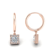 Mystic Hoop Earrings - Halo - Diamond Princess