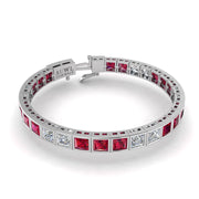 Stellar Tennis Bracelet - Ruby Princess