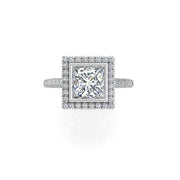 Starry Halo Ring - Diamond Princess