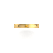 Forever One Single-Stone Band - Yellow Sapphire Round