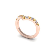 Chevron Band in Rose Gold | AUWL Assembly