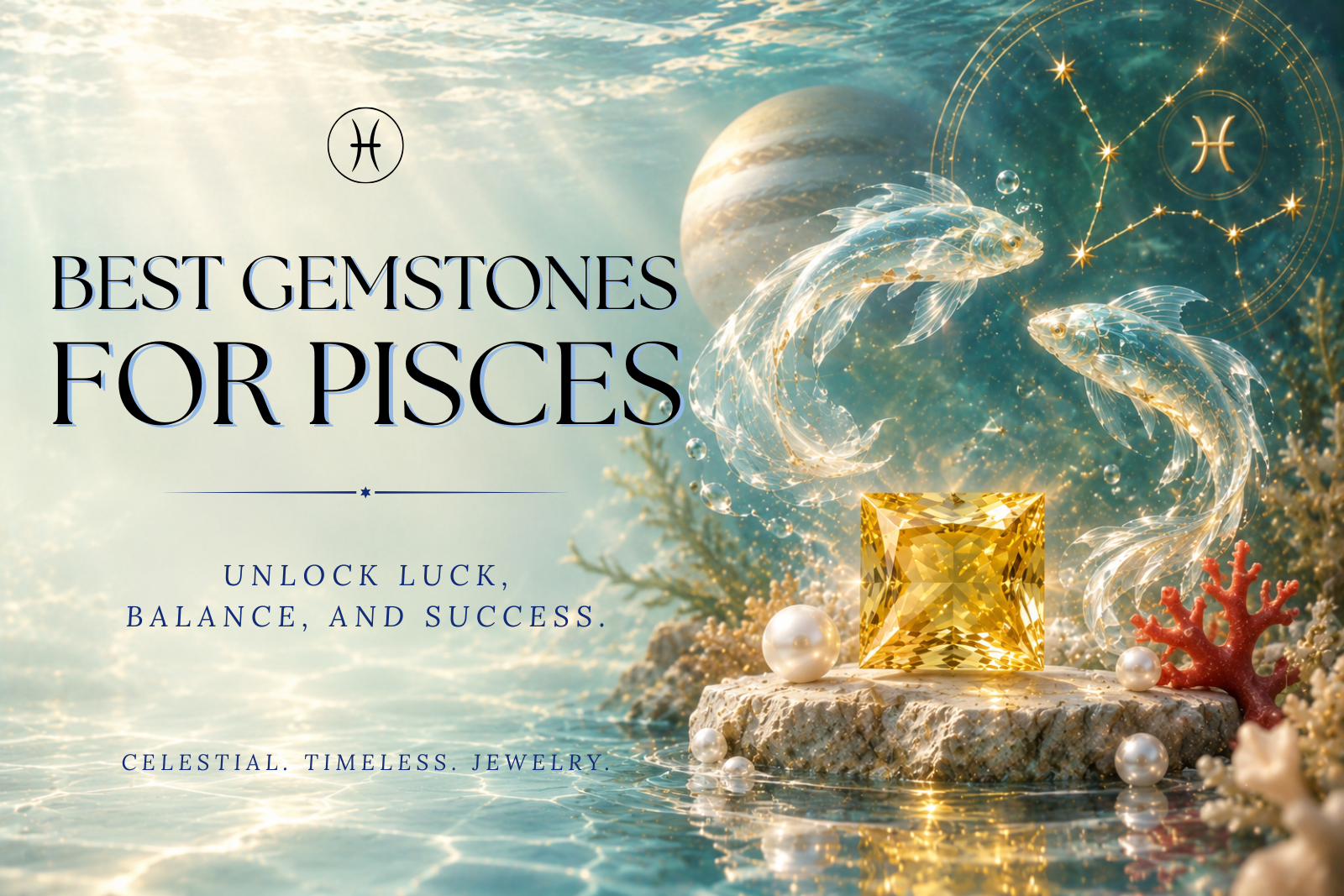 Best Gemstones for Pisces: Unlock Luck, Balance, and Success