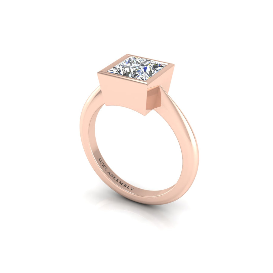 Celestial Solitaire Ring - Diamond Princess