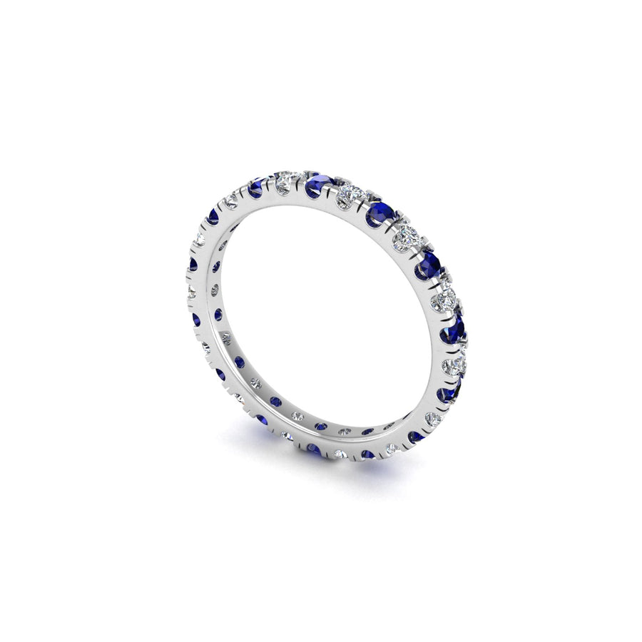 Eternity Band in White Gold | AUWL Assembly
