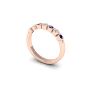 Seven Stone Band in Rose Gold | AUWL Assembly