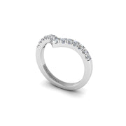 Chevron Band in White Gold | AUWL Assembly