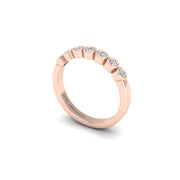 Seven Stone Band in Rose Gold | AUWL Assembly