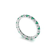 Eternity Band in White Gold | AUWL Assembly