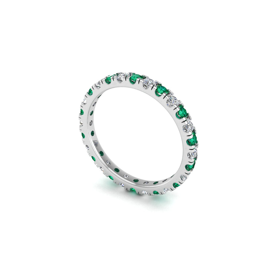 Eternity Band in White Gold | AUWL Assembly