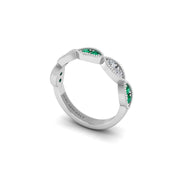 Laurel Band in White Gold | AUWL Assembly