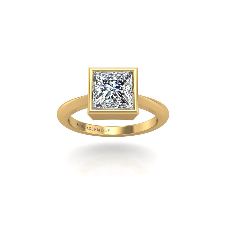 Celestial Solitaire Ring - Diamond Princess