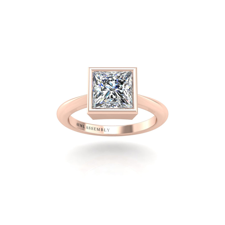 Celestial Solitaire Ring - Diamond Princess