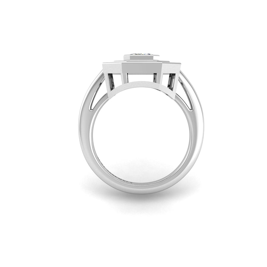 Maestro's Choice Target Ring - Diamond Emerald