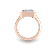 Belo Horizonte East West Ring - Diamond Emerald