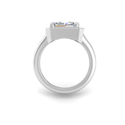 Belo Horizonte East West Ring - Diamond Emerald