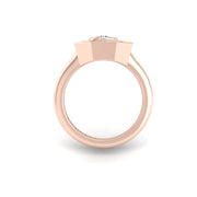 Artistic Fusion Target Ring - Diamond Round