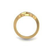 Senza Fine Infinity Ring - Diamond Round
