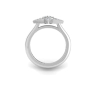 Starstruck Twinkling Star Ring - Diamond Round