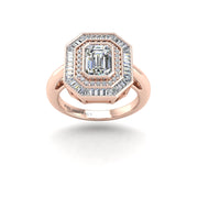 Maestro's Choice Target Ring - Diamond Emerald