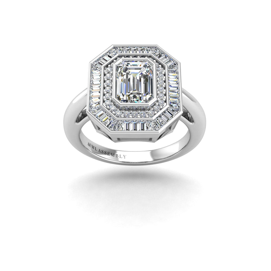 Maestro's Choice Target Ring - Diamond Emerald