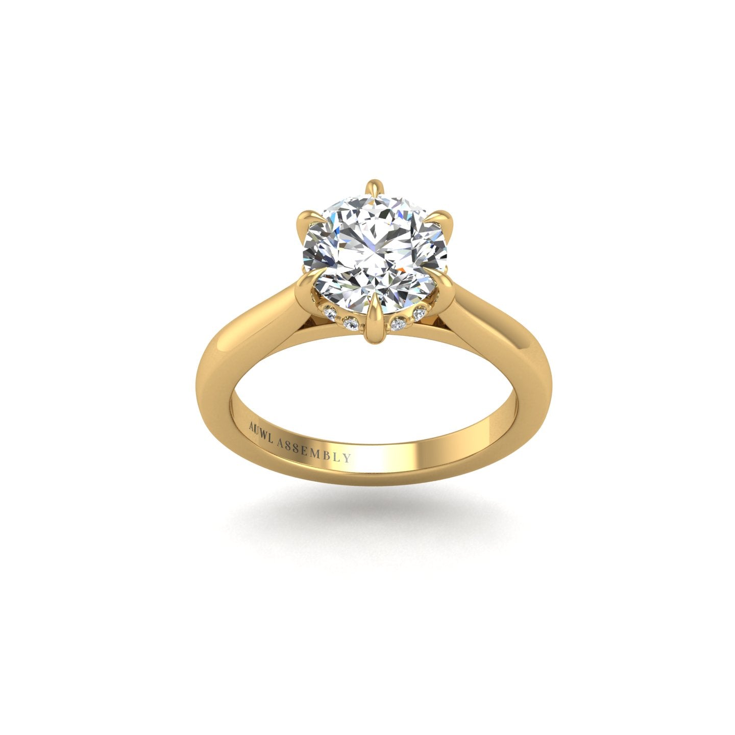 Sirius Solitaire Ring - Diamond Round