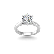 Sirius Solitaire Ring - Diamond Round