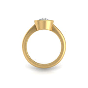 Celestial Solitaire Ring - Diamond Round