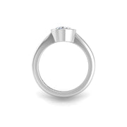 Celestial Solitaire Ring - Diamond Oval