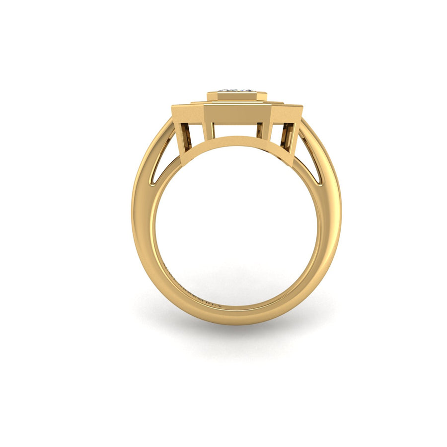 Maestro's Choice Target Ring - Diamond Emerald