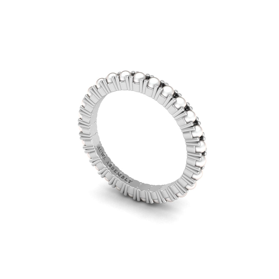Eternity Band in White Gold | AUWL Assembly
