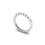 Seven Stone Band in White Gold | AUWL Assembly