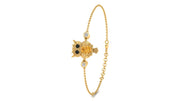 Claricia - Pechaka Owl Bracelet - Yellow Sapphire Oval