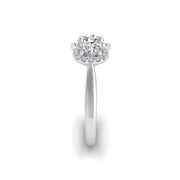 Crown of Love Garland Ring - Diamond Round