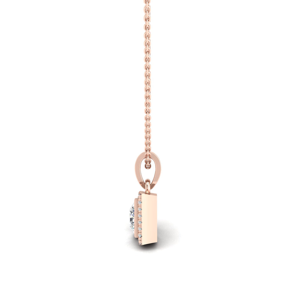 Divine Halo Pendant - Diamond Princess