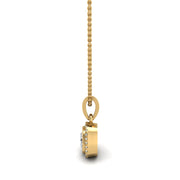 Divine Halo Pendant - Diamond Cushion