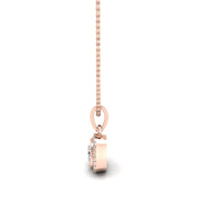 Divine Halo Pendant - Diamond Cushion