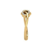 Senza Fine Infinity Ring - Diamond Round