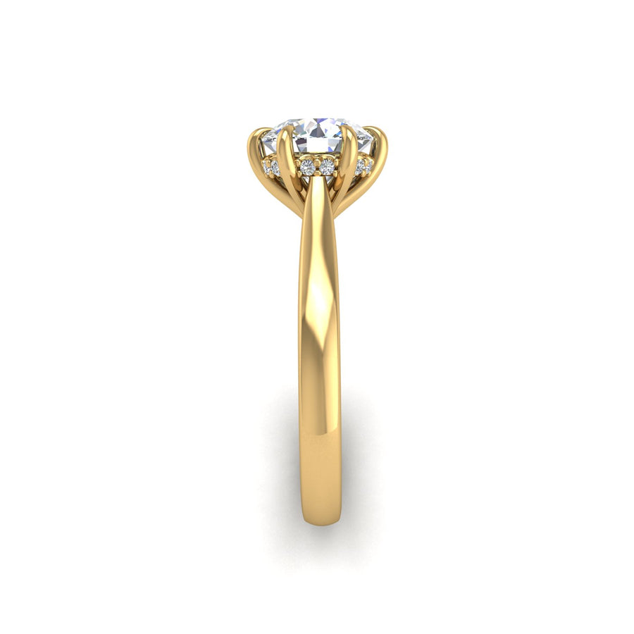 Sirius Solitaire Ring - Diamond Round