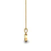 Divine Halo Pendant - Diamond Trillion