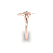 Starstruck Twinkling Star Ring - Diamond Round