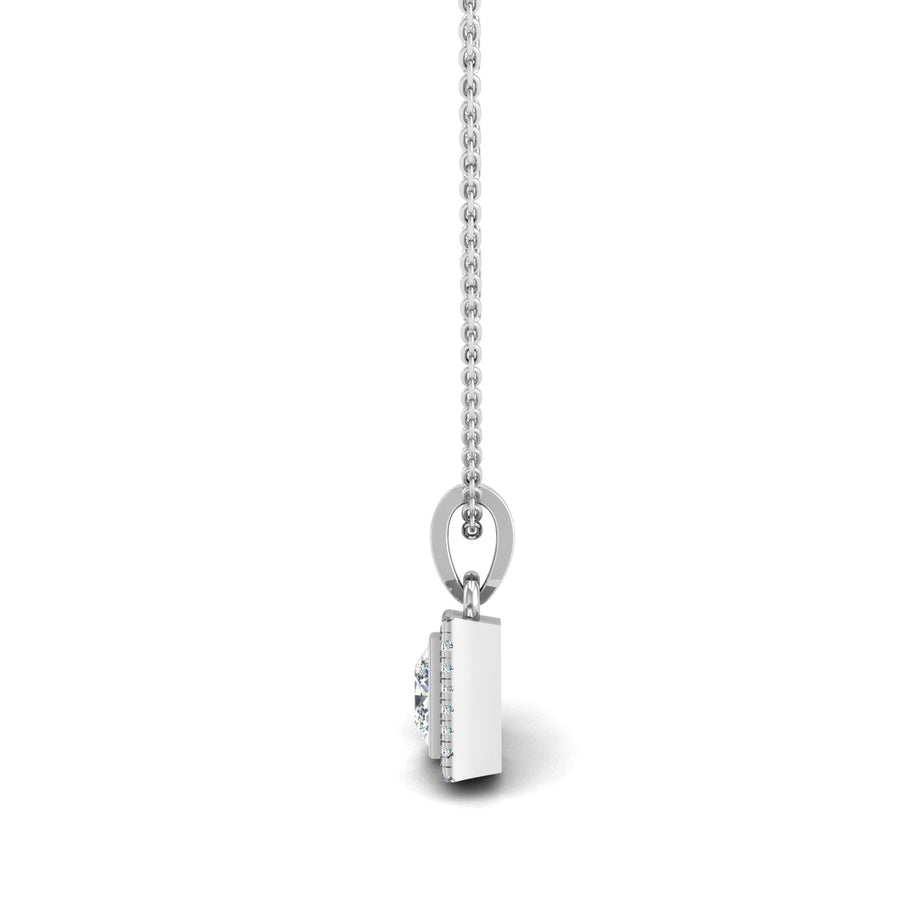 Divine Halo Pendant - Diamond Princess
