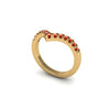 Chevron Band in Yellow Gold | AUWL Assembly