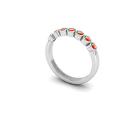 Seven Stone Band in White Gold | AUWL Assembly