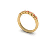 Seven Stone Band in Yellow Gold | AUWL Assembly